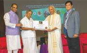 Dr. H.R. Nagendra  gets honored by WBR (USA)