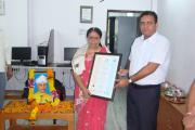 Teacher's Day Celebration with Principal Smt Meena Ganatre