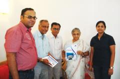 Chief Minister  Sheila Dikshit releases Alma Book 