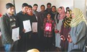 Aiita distributes Certificates in Baramulla (J & K)