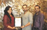 Satish Kaushik's E&F Films Gets Felicitated by WBR Honour